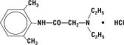 Structural Formula (Lidocaine HCl Usp 5ml 1)