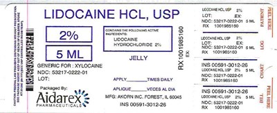 Image Label (Lidocaine HCl Usp 5ml 2)