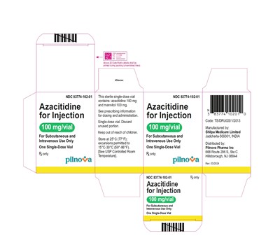 Azacitidine For Injection 100mg/vial Carton Label (E1ef6b99 Ee6e 4387 B3d2 E74e35af5661 04)