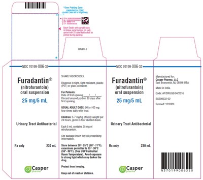 nitrofurantoin carton