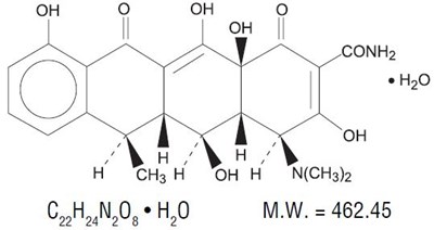 Doxycycline Monohydrate - doxycaps monodox figure 01