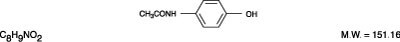 This is an image of the structural formula of Acetaminophen. - hydro 2