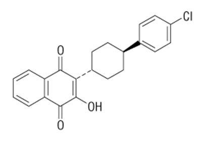 Chemical Structure (Atovaquone)