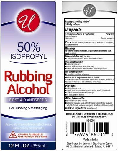 label - isopropyl alcohol