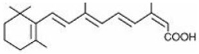 Chemical Structure - isotretinoin 02
