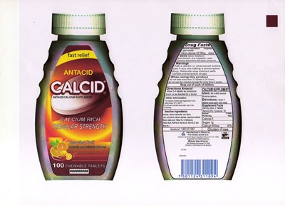 image of package label - CalcidAssrtdFrt