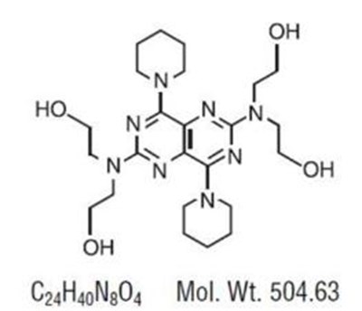 structural formula - dipyridamole tablets 01