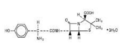 Structural Formula - amoxicillin 875 hikma 1