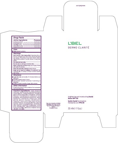 PRINCIPAL DISPLAY PANEL - 30 ml Bottle Box - brightening 01