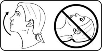 Step 4.  Tilt Your Head Back Slightly. (Varenicline 09)