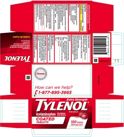 Principal Display Panel (Tylenol 01)