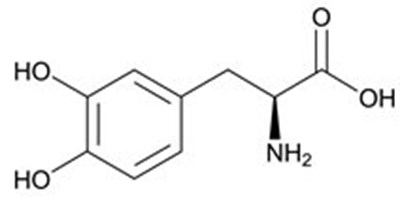 Levodopa Structural Formula (Image 04)