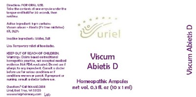 Viscumabietisdampules