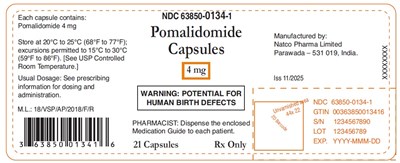 Bottle-label (Pomalidomide Capsules 4mg 21capsules)