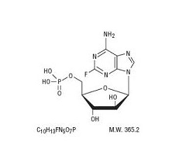 fludarabine-phosphate-injection-1.jpg Chemical Structure - fludarabine phosphate injection 1