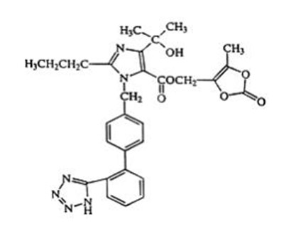 structural formula - benicar hct 01