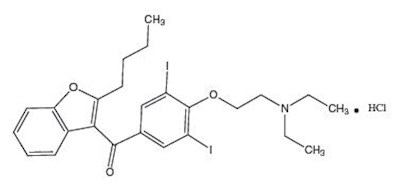 Chemical Structure (Amiodarone 01)