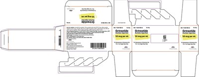 Package Label Principal Display Panel (Octreotide Acetate Injection 50 mcg Carton)