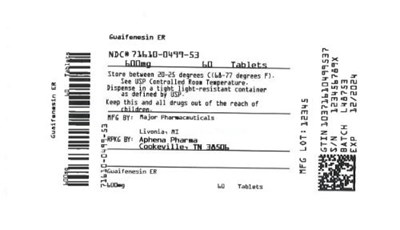 Bottle Label 600 mg (71610 0499 53)