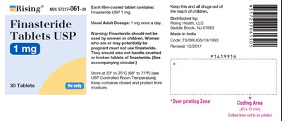 finasteride-fig2.jpg PACKAGE LABEL-PRINCIPAL DISPLAY PANEL - 1 mg (30 Tablet Bottle) - finasteride fig2
