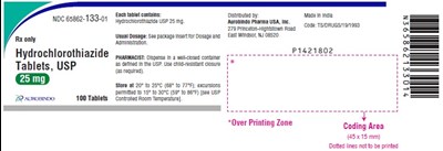 hctz-fig1.jpg PACKAGE LABEL-PRINCIPAL DISPLAY PANEL - 25 mg (100 Tablet Bottle) - hctz fig1