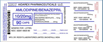 Image Label (Amlodipine Benazepril For Dr Reddy 4)