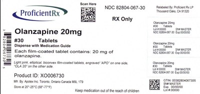 82804-067-30 (Btl Lbl 20mg 1000s)