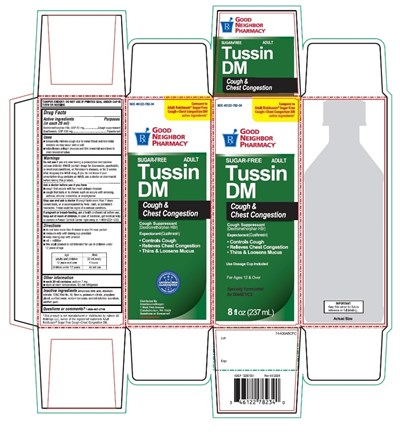 Abc Sugar Free Adult Tussin Dm 8 Fl Oz 237 mL (74408abc)