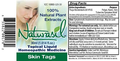 30 mL Label - Naturasil SkinTag 30ml label FDA