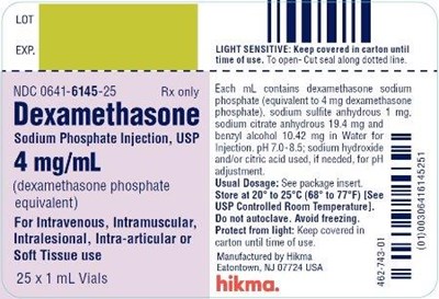 4 mg/mL 1 mL x 25 - dexamethasone sodium phosphate injection usp 5