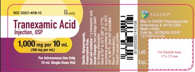 PACKAGE LABEL – PRINCIPAL DISPLAY PANEL – Vial Label - tra17 0000 02