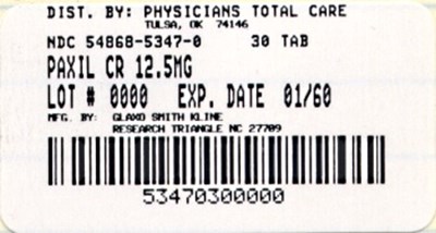 12.5-mg, 30-tablet bottle label - 5347