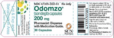 PRINCIPAL DISPLAY PANELNDC 0078-0645-15Odomzo(sonidegib) capsules200 mgPharmacist:  Dispense with Medication Guide.30 CapsulesRx only - ODOMZO 02