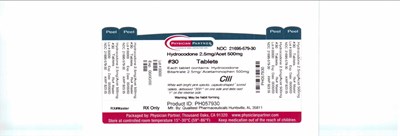 Hydrocodone 2.5mg/acet 500mg (029f39ed Ec6f 4fdc Bc0d Abfb6784cc91 04)