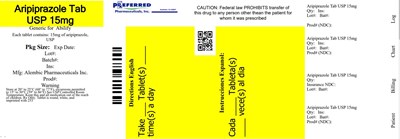 Aripiprazole Tab Usp 15mg (02a4af27 C83c 4166 950c 7a1cb12d198d 00)