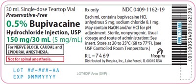 PRINCIPAL DISPLAY PANEL - 25 mg/10 mL Vial Tray - bupivacaine 20