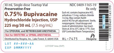 PRINCIPAL DISPLAY PANEL - 250 mg/50 mL Vial Tray - bupivacaine 26