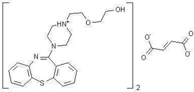chemstructure - quetiapine str