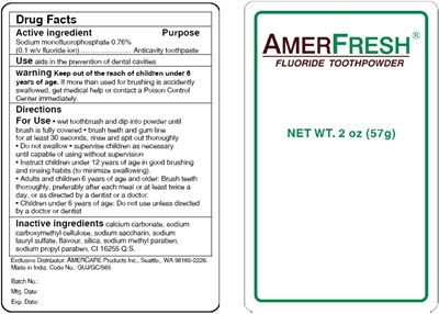 PRINCIPAL DISPLAY PANEL - 57 g Packet Label - amerfresh 01