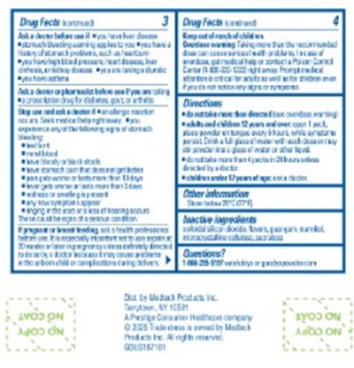 Principal Display Panelgoody’s® For Adultsmax Pain Relief * Triple Actionpowder Acetaminophen Aspirin (nsaid) / Caffeinepain Reliever / Pain Reliever Aidtropical Citrus 16 Stick Packs1 Pack = 1 Dose (Goodys Max Relief Tropical Citrus 03)