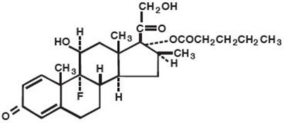 Chemical Structure - betamethasone 01