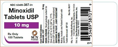 Figure 17 (Minoxidil 17)