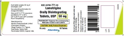 30 Tablets (Lamotrigine 50mg)
