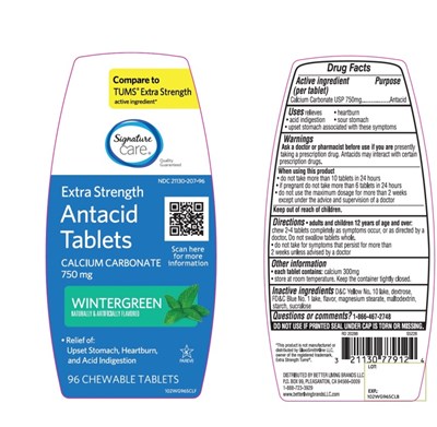 Extra Strength Antacid Calcium Carbonate 96 Chewable tablets - image 01