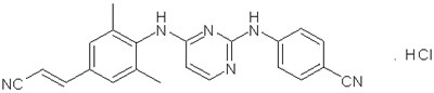 Chemical Structure - edurant 01