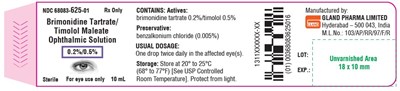 Brimonidine-timolol-spl-10-ml-bottle-label (Brimonidine Timolol Spl 10 mL Bottle Label)