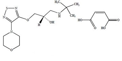 Timolol-structure (Timolol Structure)