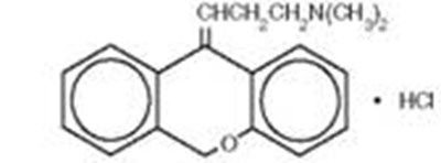 This is the chemical structure - doxepin hydrochloride capsules 1