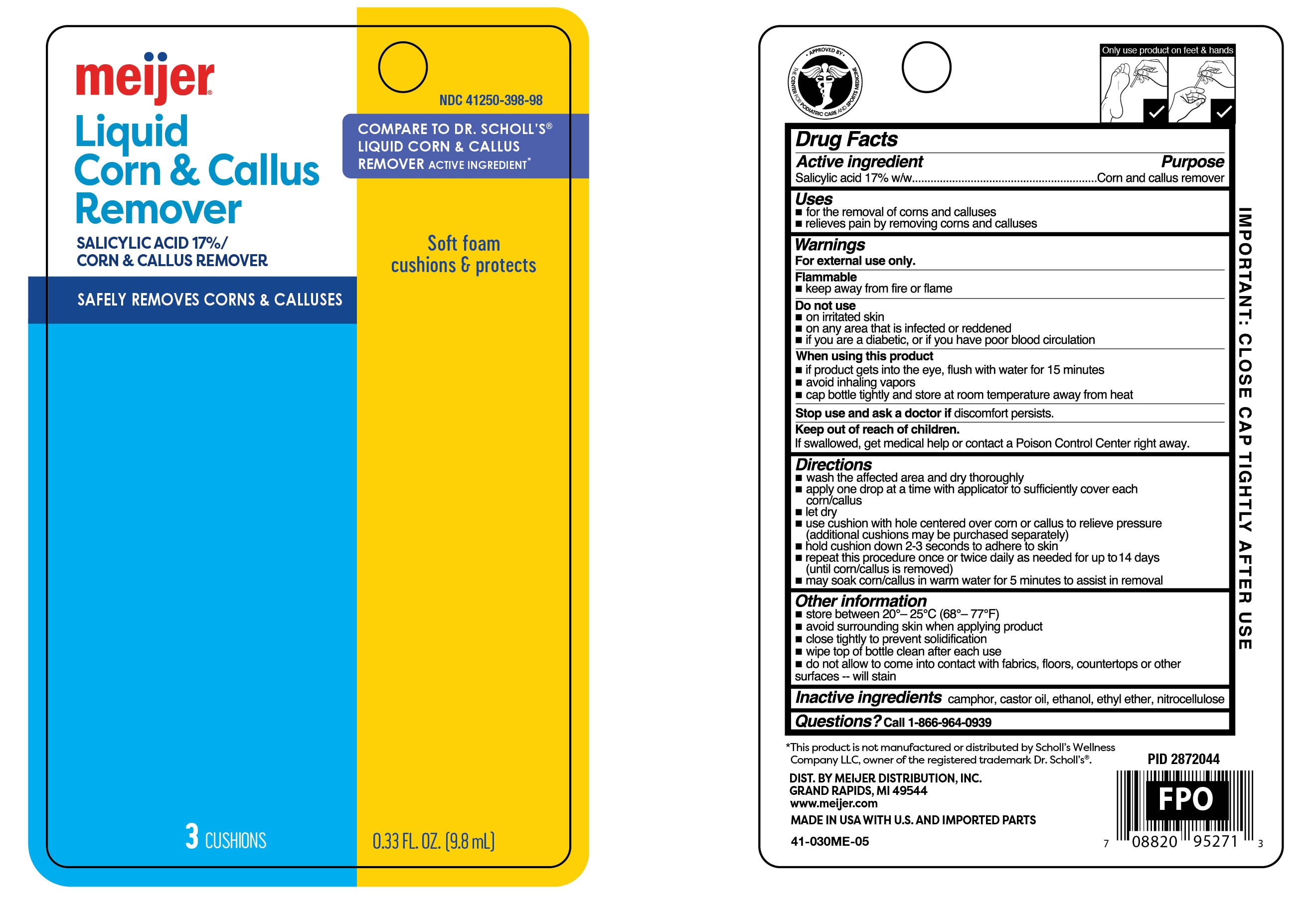 Liquid Corn And Callus Remover - Images NDC 79481-0612