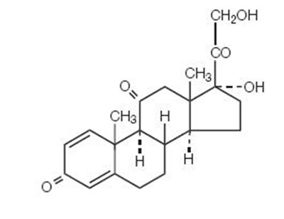 structural formula for prednisone - image 1